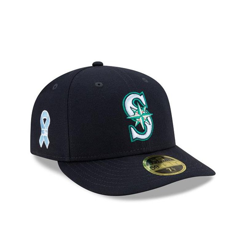 MLB Seattle Mariners Father's Day Low Profile 59Fifty Fitted (IUE6105) - Blue New Era Caps